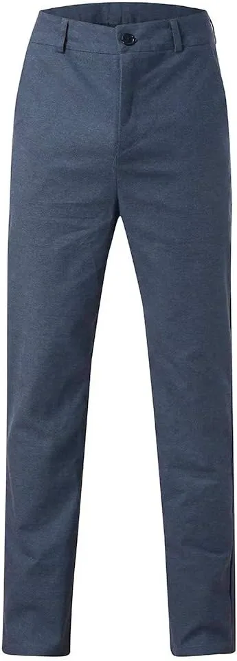 2021 Mens Chino Pants Slim Fit Stretch Skinny Dress Pants Casual Fit Flat Front Business Trousers Fashion Tuxedo