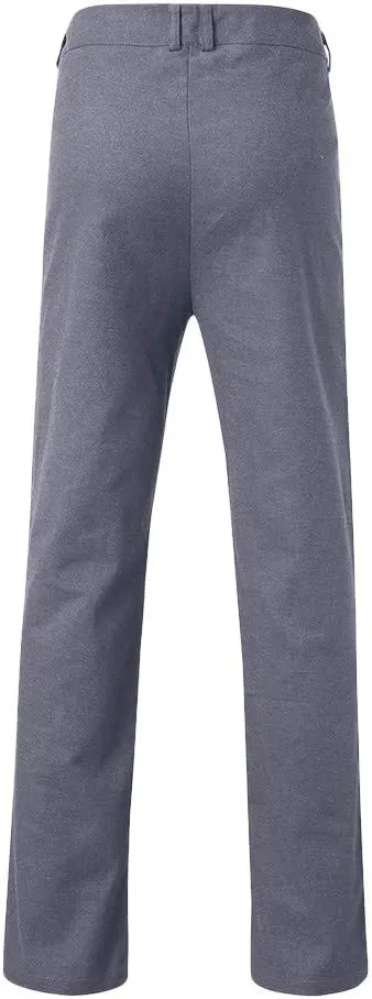 2021 Mens Chino Pants Slim Fit Stretch Skinny Dress Pants Casual Fit Flat Front Business Trousers Fashion Tuxedo