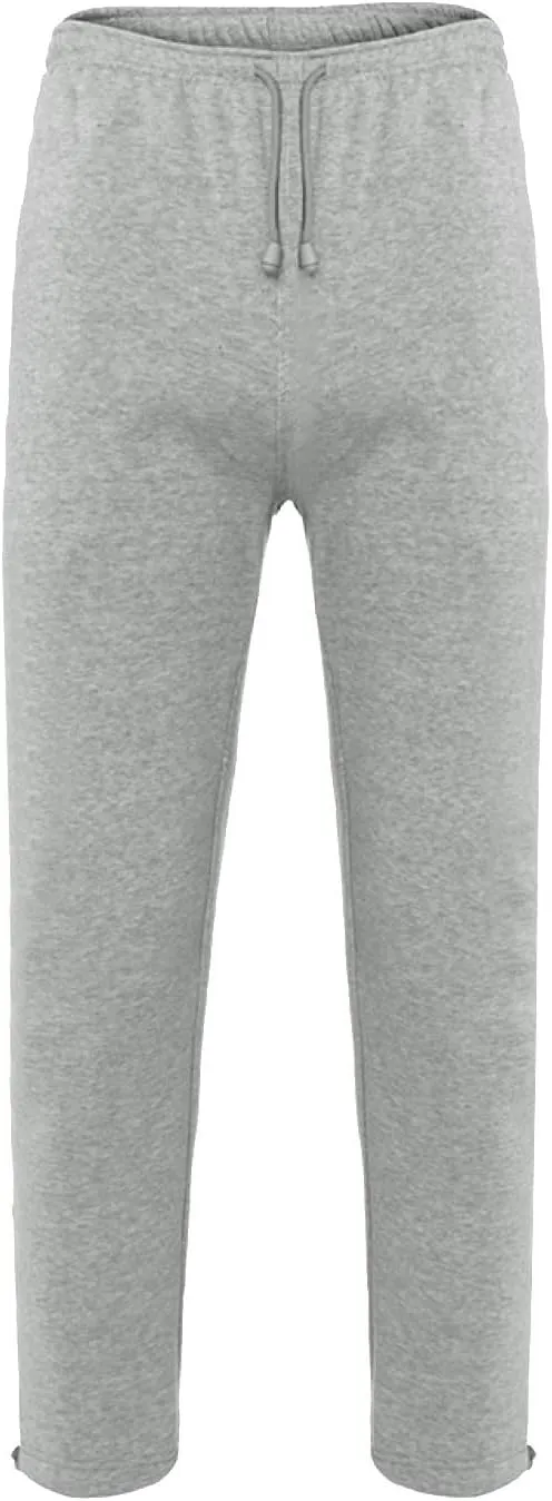 2023 Mens Heavyweight Fleece Sweatpants Workout Jogger Pants Elastic Waist Drawstring Baggy Cargo Pant Trousers with Pockets