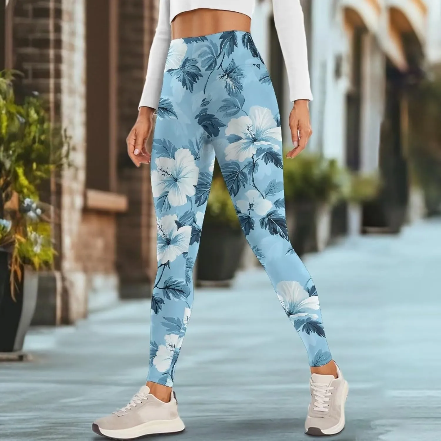 AFPANQZ Leggings with Pockets Women High Waisted Casual Butt Lift Leggings for Winter Fall Gym Yoga Fitness Workout Pants