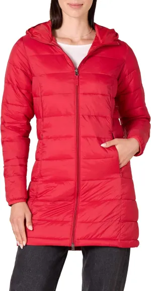Amazon Essentials Women's Lightweight Water-Resistant Packable Hooded Puffer Coat (Available in Plus Size)