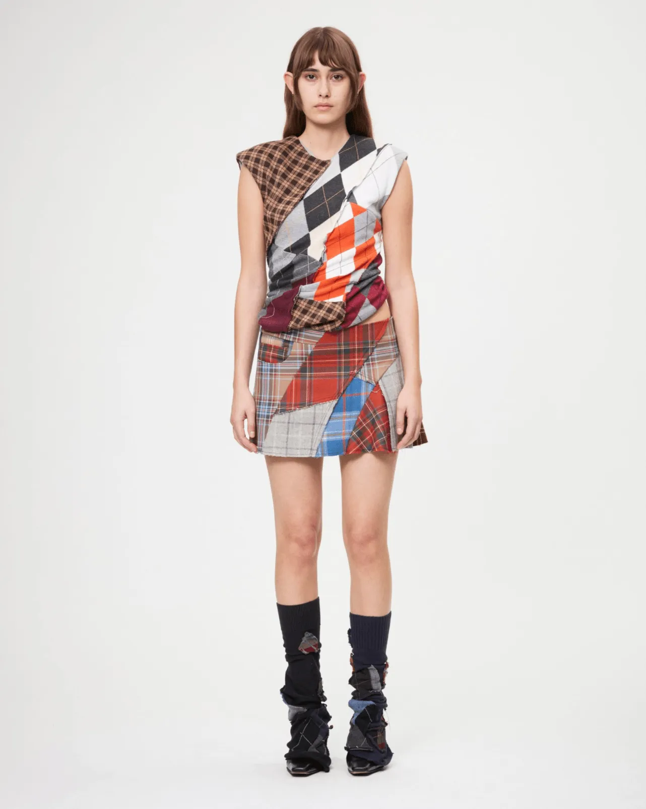 Annabel Tartan Mini Skirt