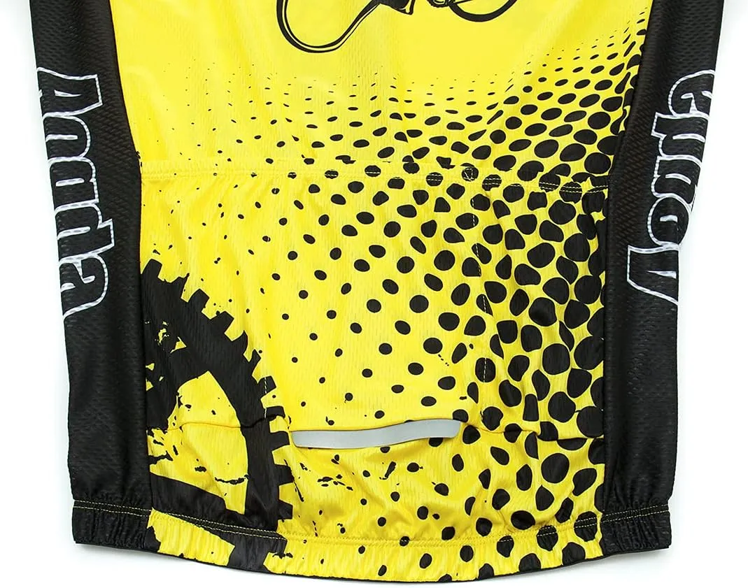 Aogda Sleeveless Cycling Jerseys Men Bike Shirts Team Biking Tops Bicycle Clothing Vests