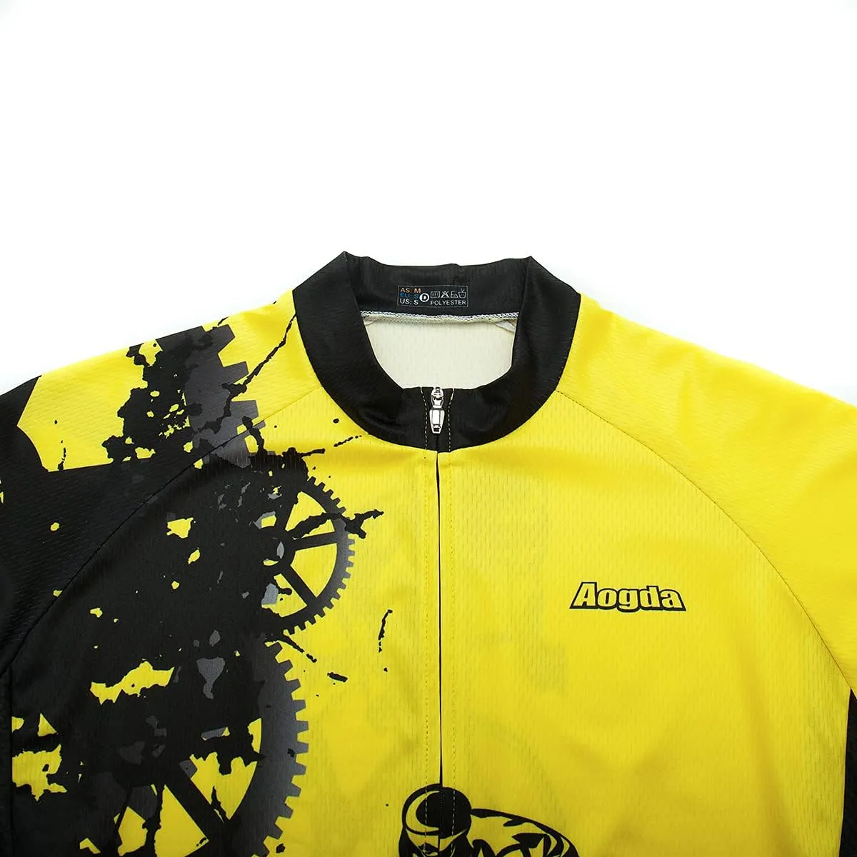 Aogda Sleeveless Cycling Jerseys Men Bike Shirts Team Biking Tops Bicycle Clothing Vests