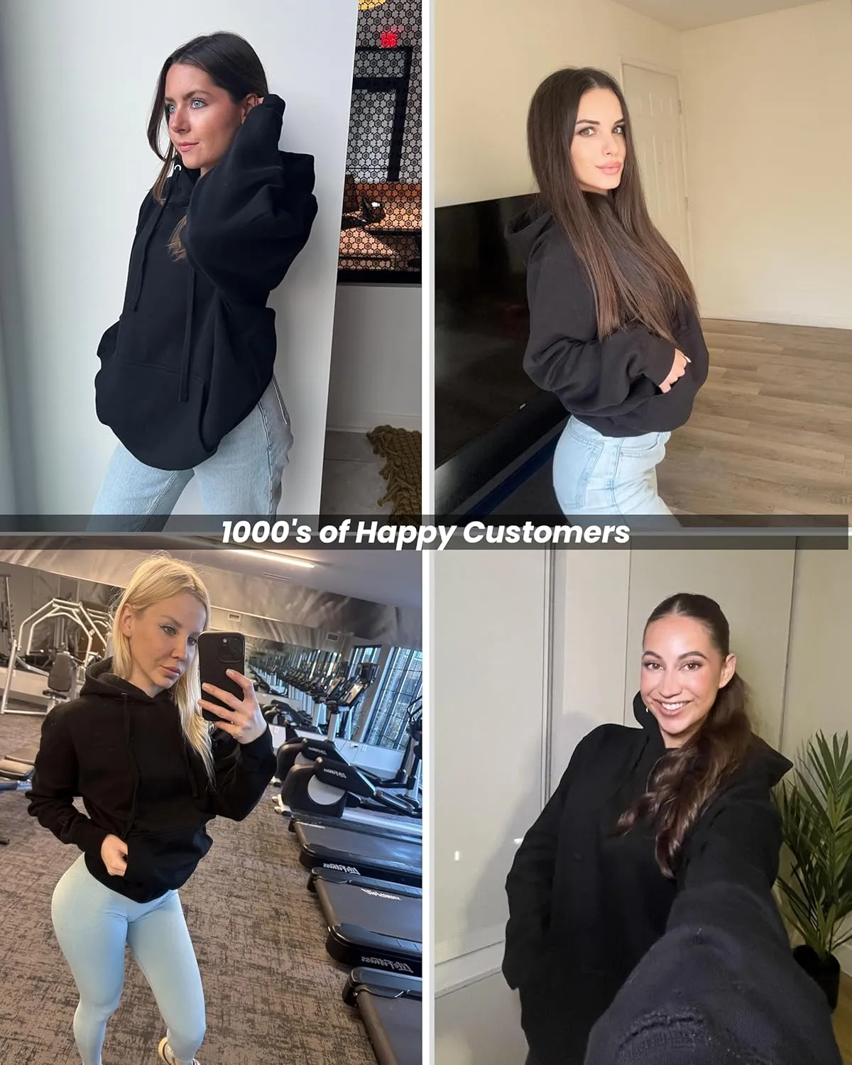 Aon's High Natural Cotton Blend Hoodies For Women: More Breathable & Appealing Modern Fit Sweatshirt Sweaters