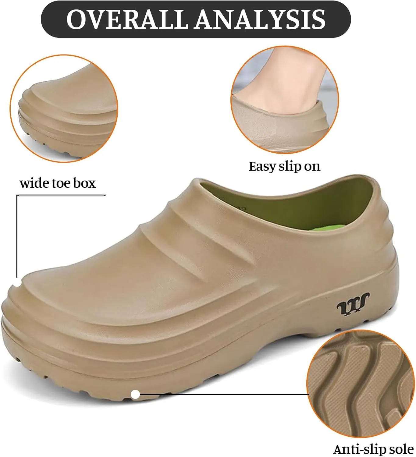 Armadillo Chef Shoes for Men Women Lightweight & Waterproof Non Slip Healthy Clogs Comfortable Oil Resistant Kitchen Garden Nurse Beach Shoes Unisex