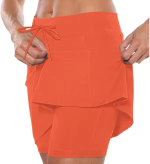 Athletic Skorts for Women High Waisteummer Casaul Golf Skort with Pockets Tum Control Tennis Skirts with Shorts