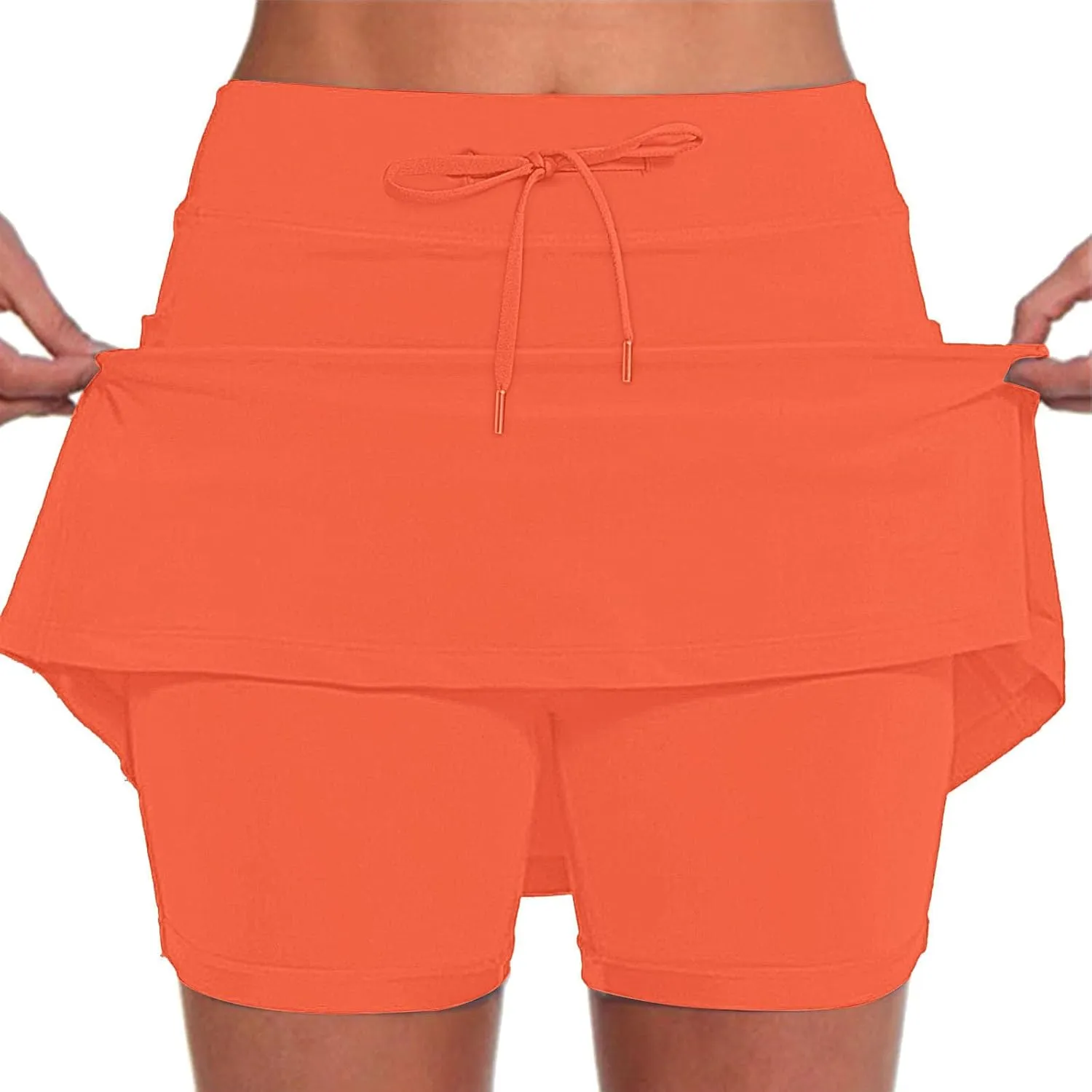 Athletic Skorts for Women High Waisteummer Casaul Golf Skort with Pockets Tum Control Tennis Skirts with Shorts