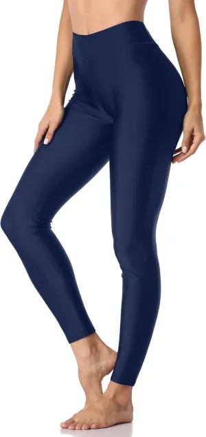 ATTRACO High Waisted Swim Pants - Women's Swim Leggings