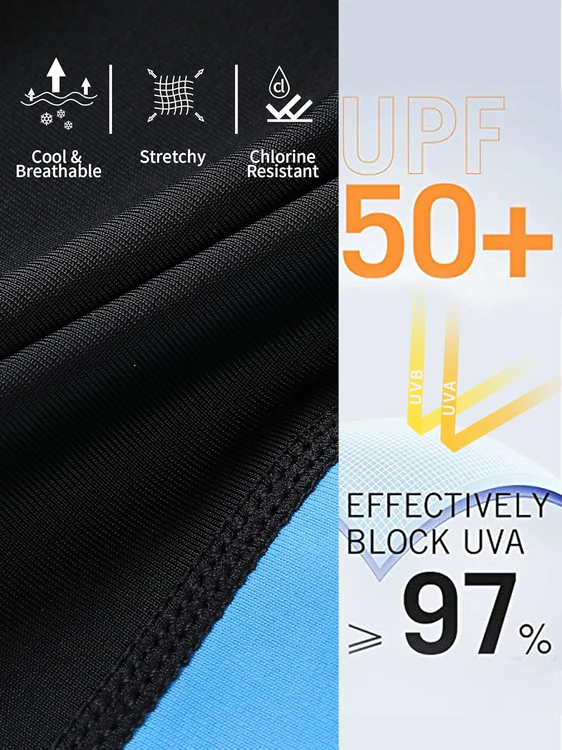 ATTRACO High Waisted Swim Pants - Women's Swim Leggings