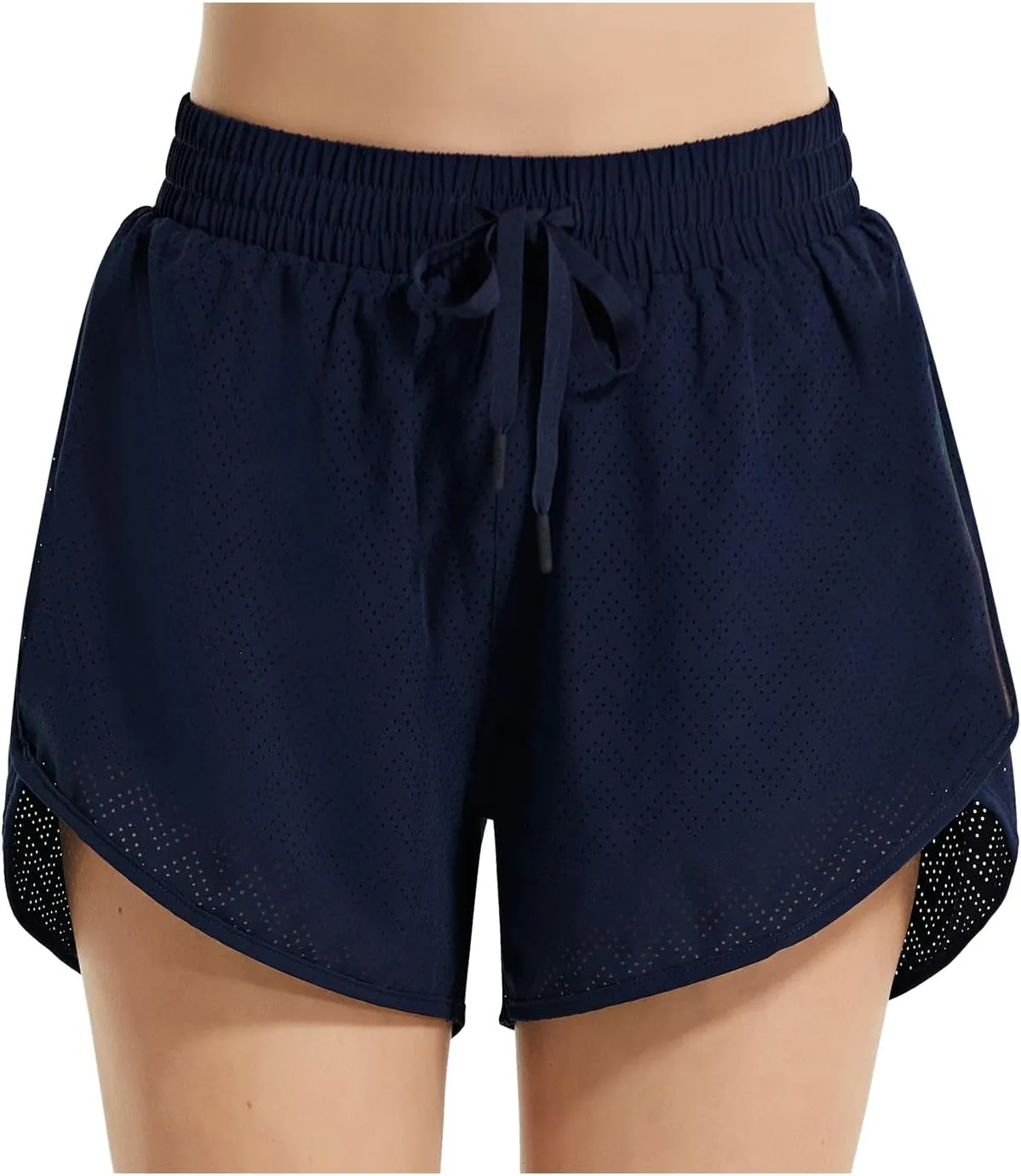 baleaf Women's 3"/5" Quick Dry Mesh Swim Shorts Tankini Bottom with Liner Athletic Gym Running