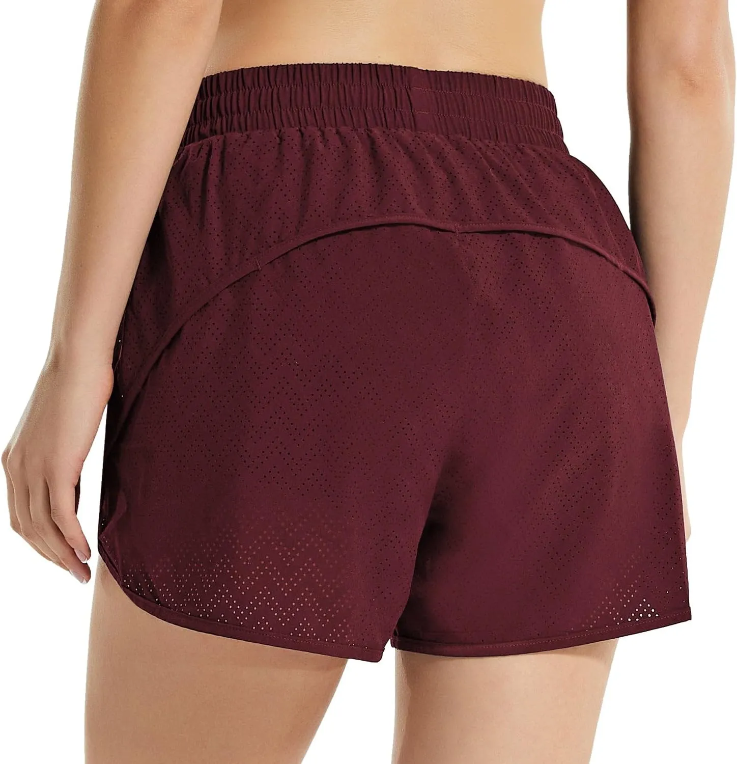 baleaf Women's 3"/5" Quick Dry Mesh Swim Shorts Tankini Bottom with Liner Athletic Gym Running