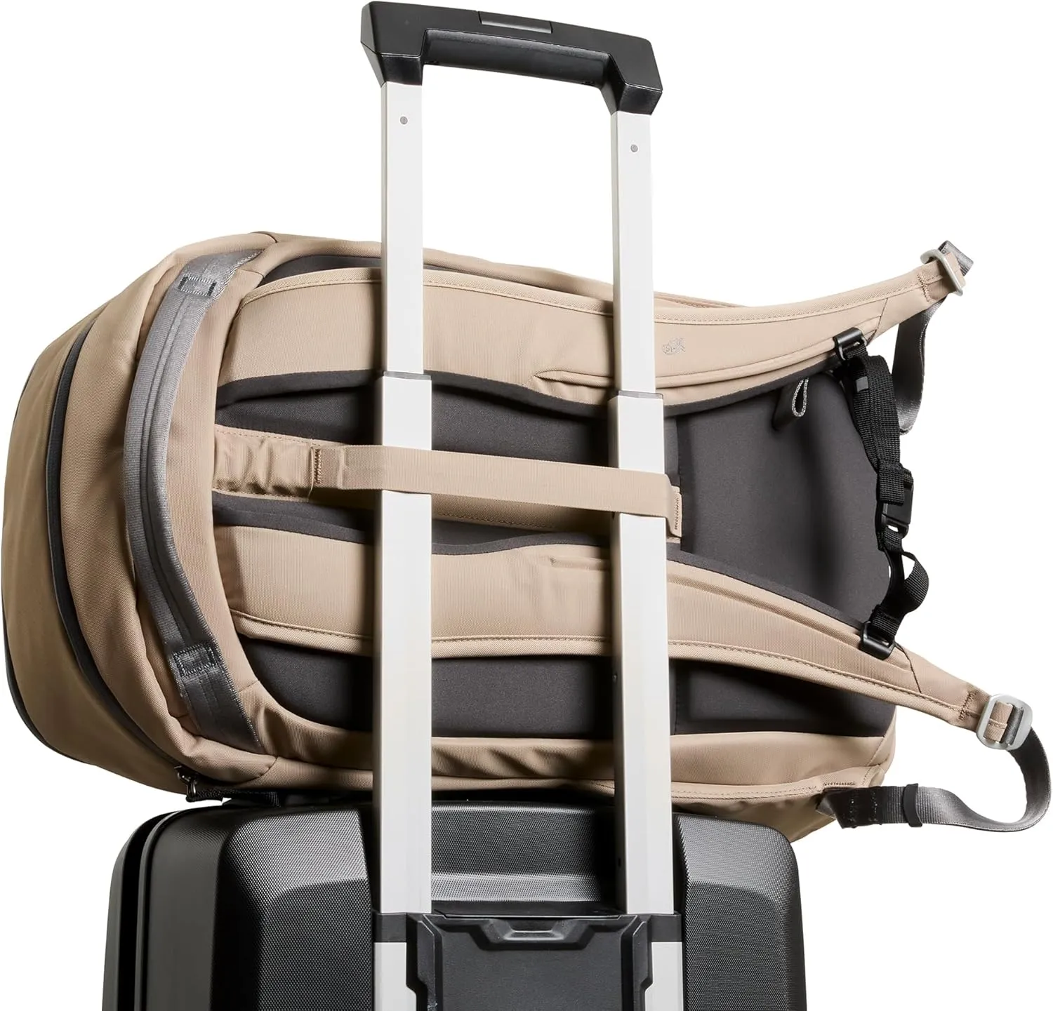 Bellroy Transit Workpack (26 liters, laptops up to 16, tech accessories, gym gear, shoes, water bottle, daily essentials) - Stone
