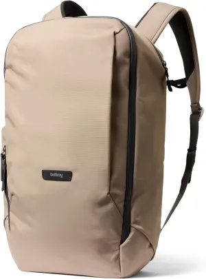 Bellroy Transit Workpack (26 liters, laptops up to 16, tech accessories, gym gear, shoes, water bottle, daily essentials) - Stone