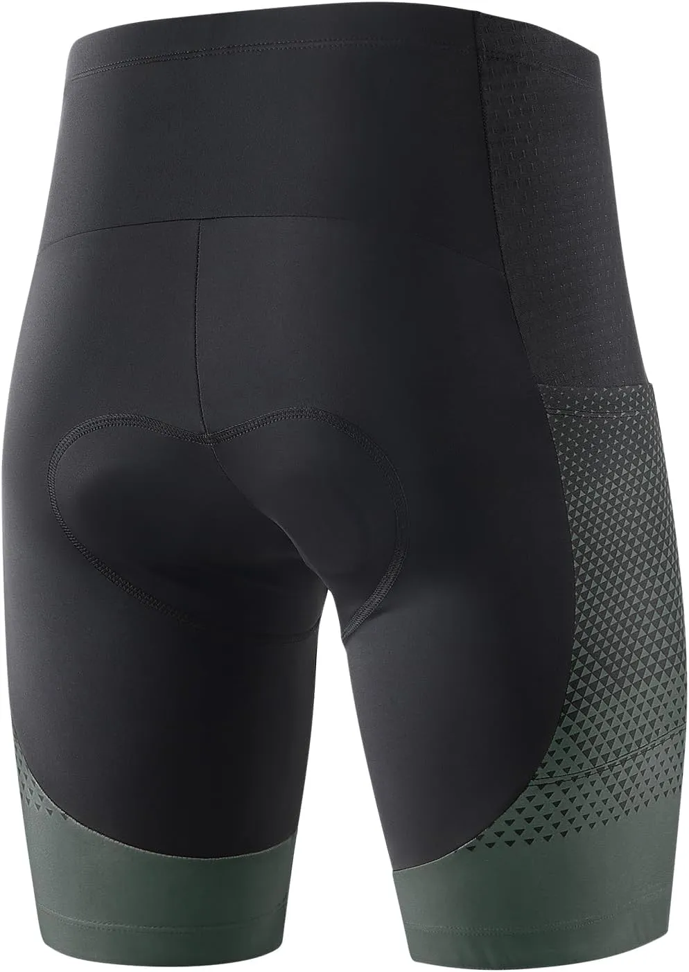 BERGRISAR Men's Cycling Shorts 4D Padded Bike Shorts Biking Bicycle Shorts with Pockets