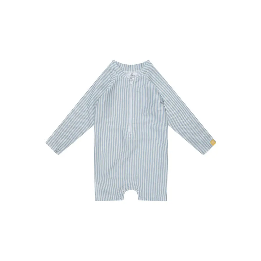 Blue Stripes | Blue/White UV Swim suits Boys