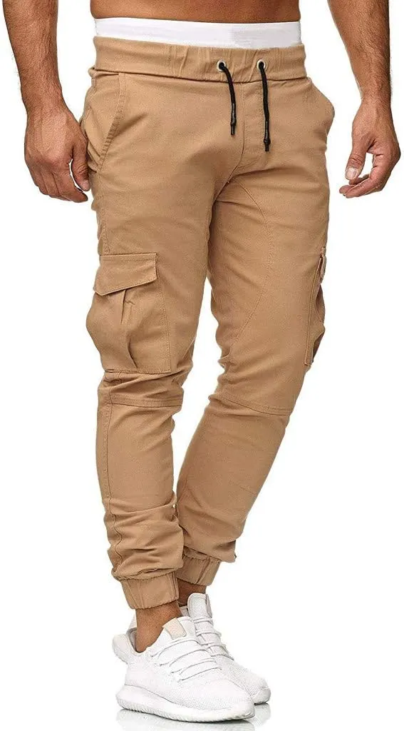 Cargo Pants for Men Big and Tall and Big & Tall Sizes Sweatpants for Men with Pockets Mens Casual Joggers Sweatpants