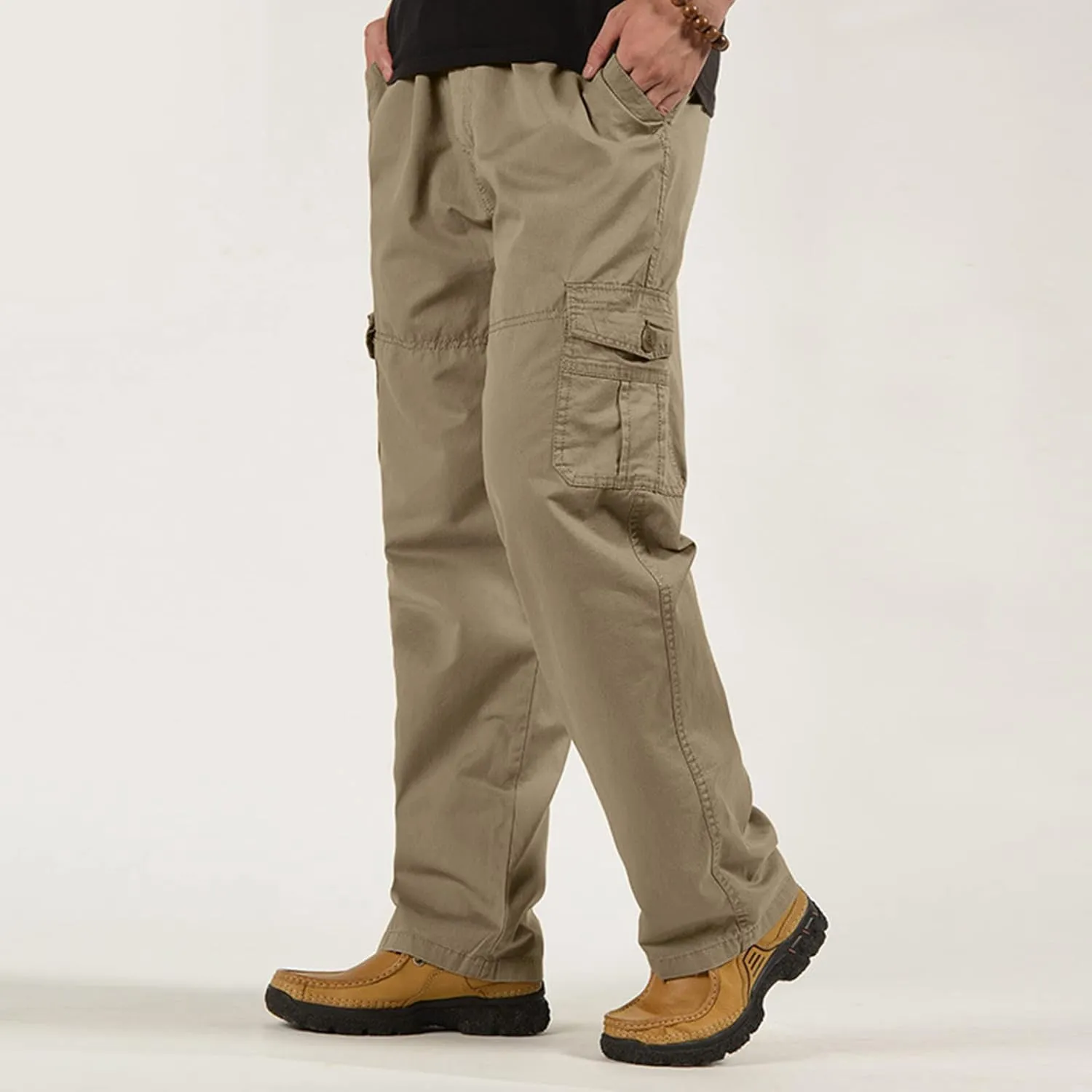 Cargo Pants for Men Relaxed Fit Cargo Lightweight Mens Work Pants with Multi-Pocket Mens Wild Cargo Pants Lightweight