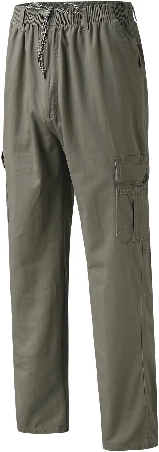 Cargo Pants for Men Relaxed Fit Cargo Lightweight Mens Work Pants with Multi-Pocket Mens Wild Cargo Pants Lightweight