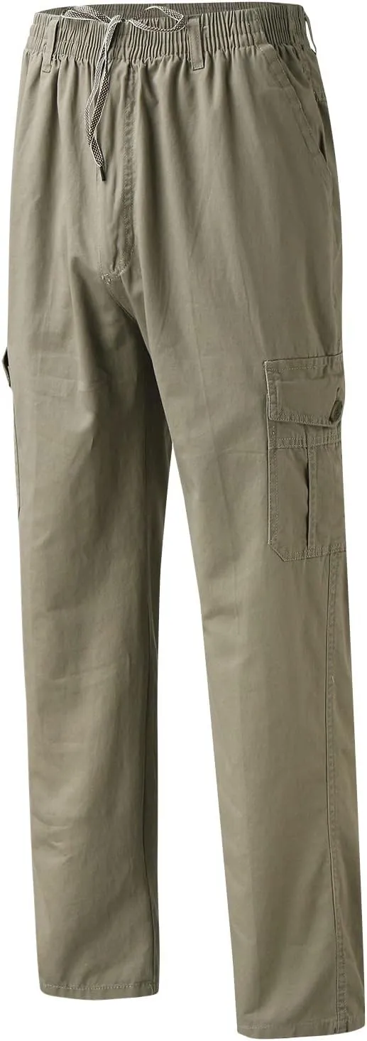 Cargo Pants for Men Relaxed Fit Cargo Lightweight Mens Work Pants with Multi-Pocket Mens Wild Cargo Pants Lightweight