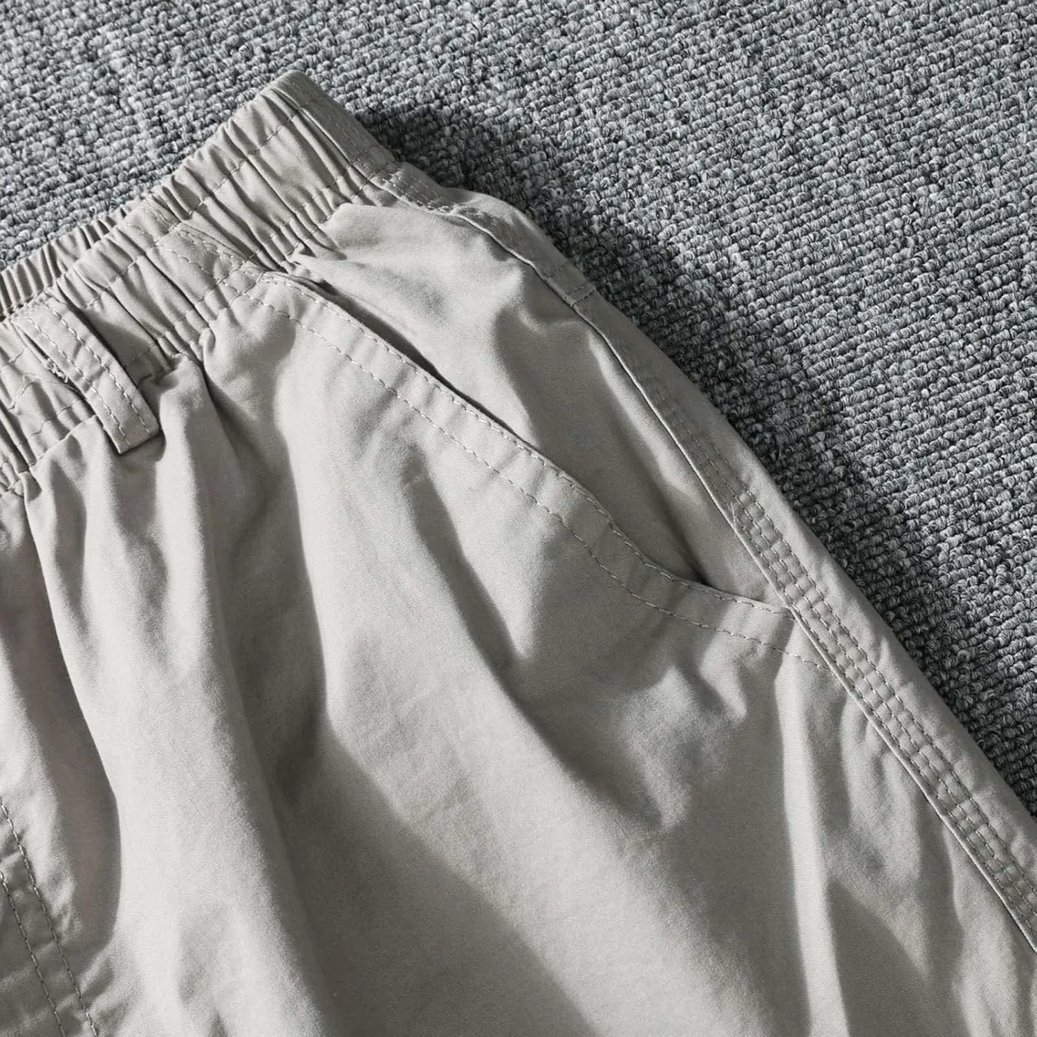 Cargo Pants for Men Relaxed Fit Fleece Athletic Sweatpant Basic Running Drawstring Joggers Workout Sweat Pants Mens