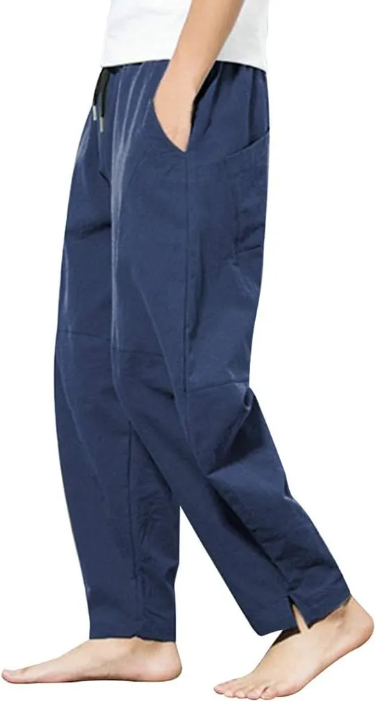 Cargo Pants for Men Relaxed Fit Men Sweatpants Men's Basic Active Fleece Jogger Pants Regular and Big & Tall Sizes