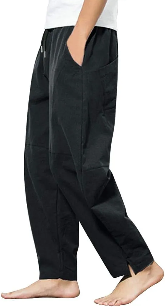 Cargo Pants for Men Relaxed Fit Men Sweatpants Men's Basic Active Fleece Jogger Pants Regular and Big & Tall Sizes