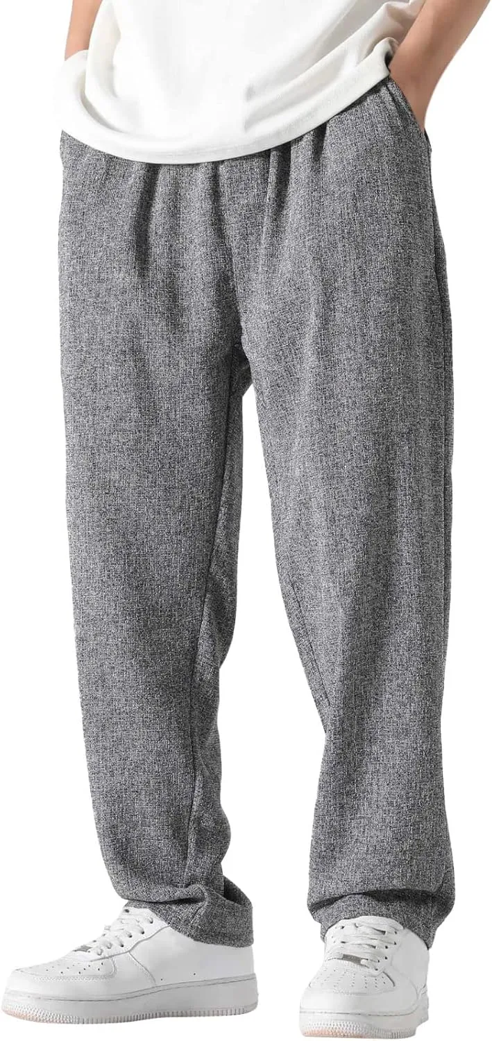 Cargo Pants for Men Relaxed Fit Sweatpants Slim Fit Mens Athletic Jogger Pants with Pockets for Running Training Mens