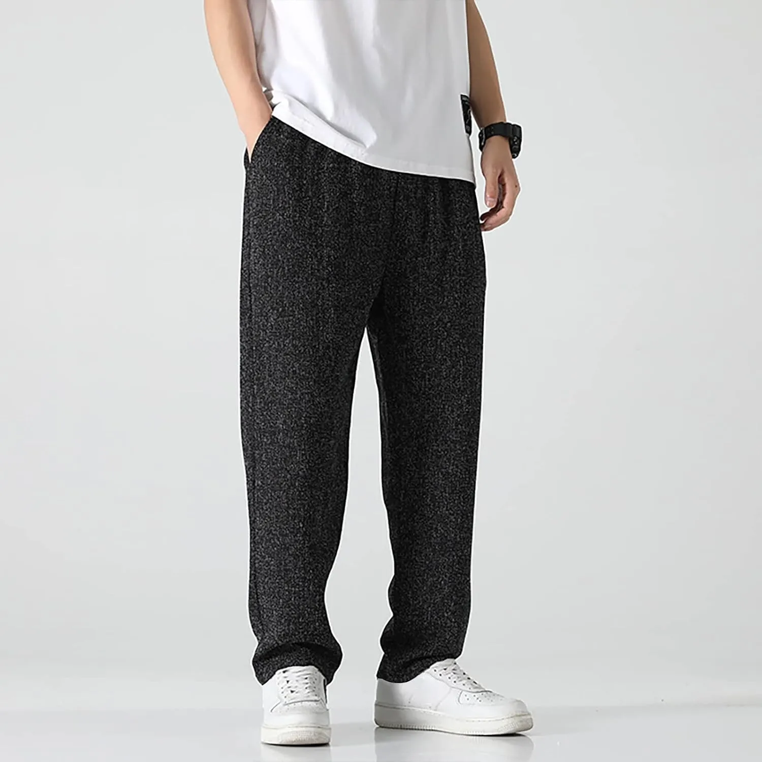 Cargo Pants for Men Relaxed Fit Sweatpants Slim Fit Mens Athletic Jogger Pants with Pockets for Running Training Mens