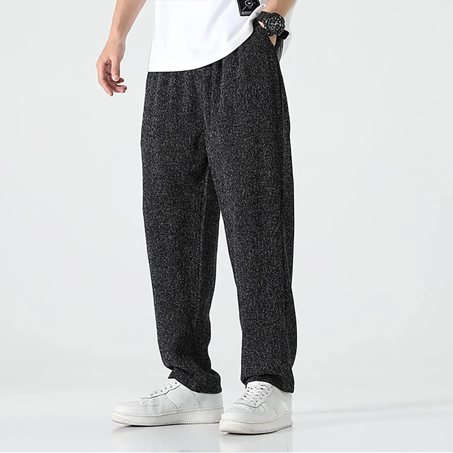 Cargo Pants for Men Relaxed Fit Sweatpants Slim Fit Mens Athletic Jogger Pants with Pockets for Running Training Mens
