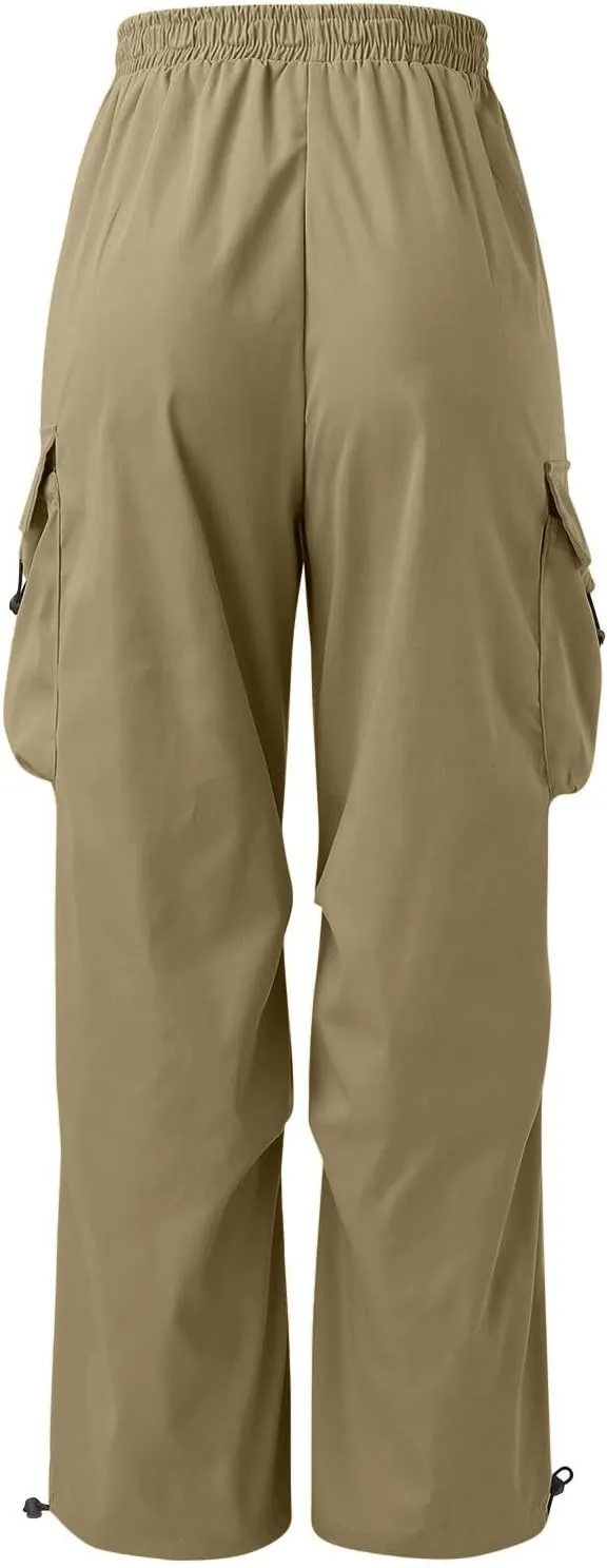 Cargo Work Pant Mens Twill Casual Cargo Chino Pants Sports Gym Sweatpant with Pockets Loose Fit Joggers