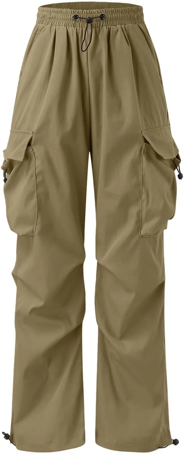 Cargo Work Pant Mens Twill Casual Cargo Chino Pants Sports Gym Sweatpant with Pockets Loose Fit Joggers