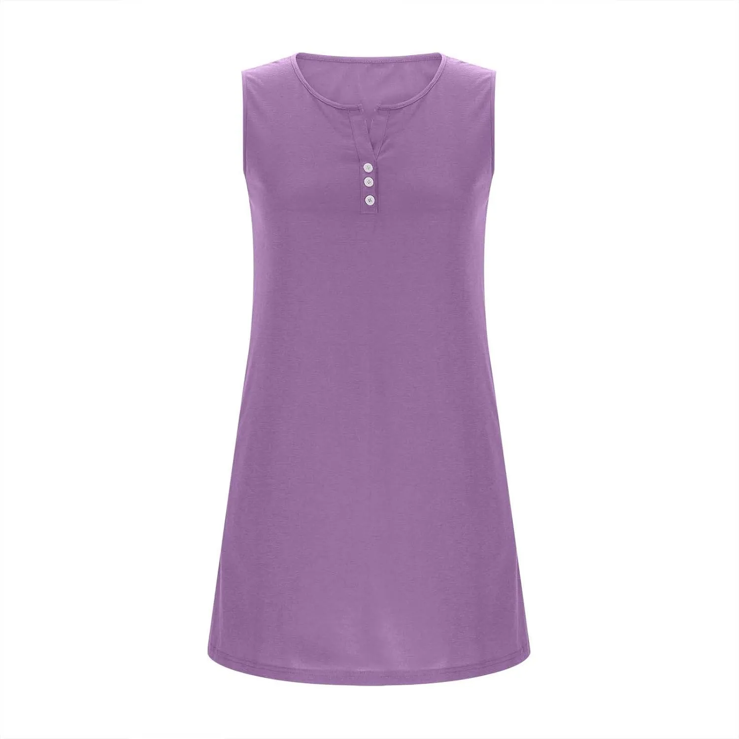 Casual Summer Dresses for Women Solid Color Tank Dress A Line Lightweight Comfortable Fashion Outfits