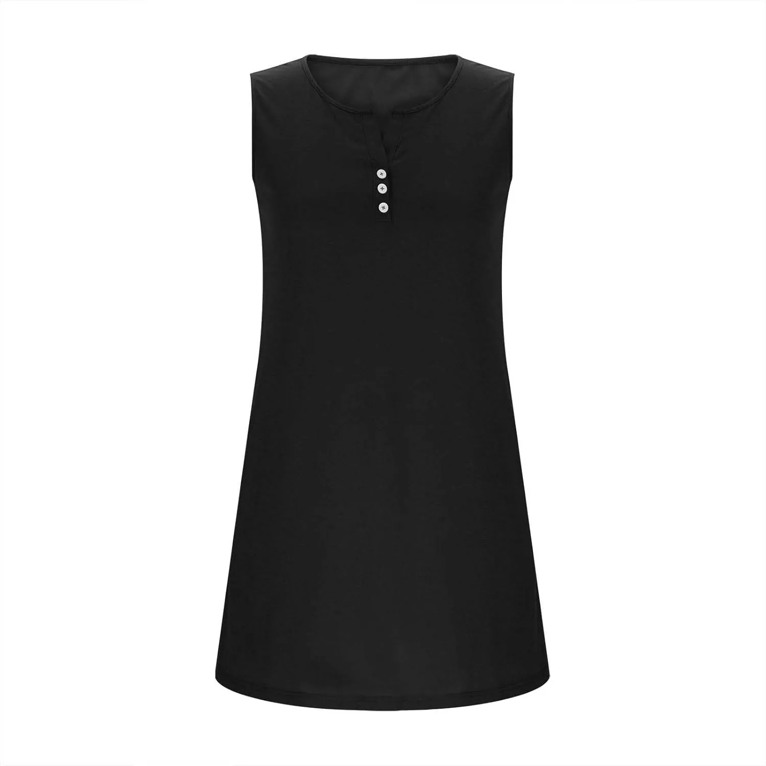 Casual Summer Dresses for Women Solid Color Tank Dress A Line Lightweight Comfortable Fashion Outfits