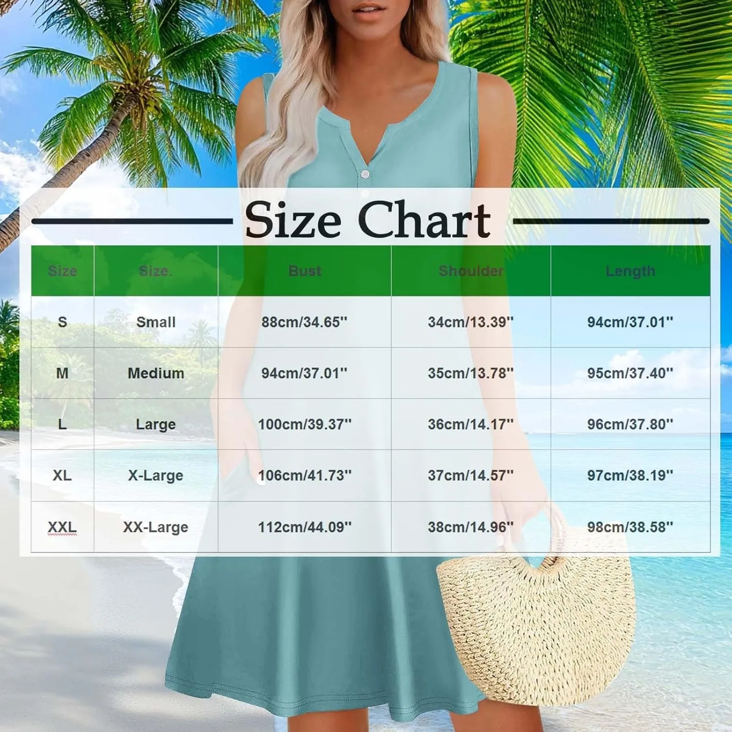 Casual Summer Dresses for Women Solid Color Tank Dress A Line Lightweight Comfortable Fashion Outfits