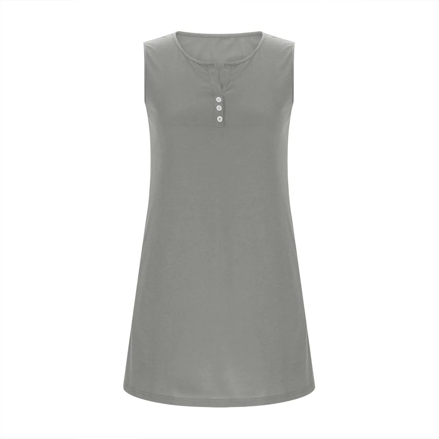 Casual Summer Dresses for Women Solid Color Tank Dress A Line Lightweight Comfortable Fashion Outfits