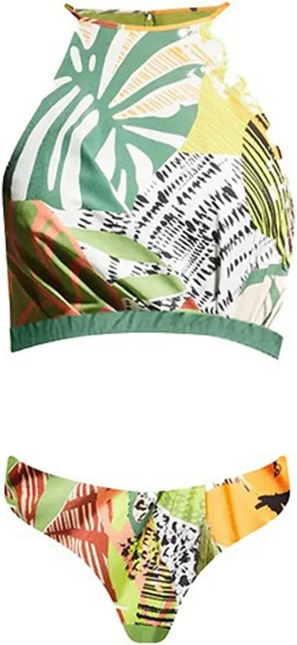 Cbcbtwo Swim Suits for Women 2025 Bathing Suit with Maxi Wrap Skirts 2 PC Floral Print Swimsuit Tummy Control One-Pieces Sets