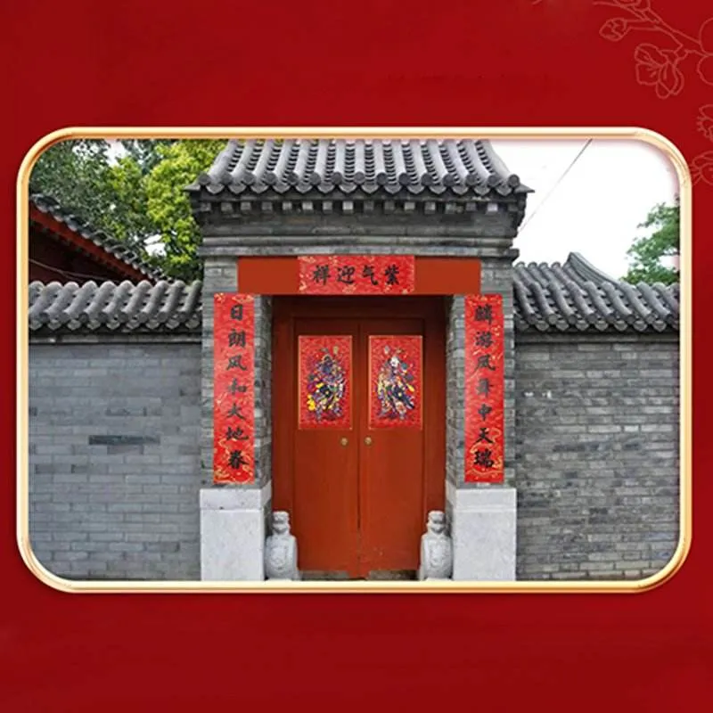 Chinese New Year 2025 Blessings Spring Festival Couplets Gift Set