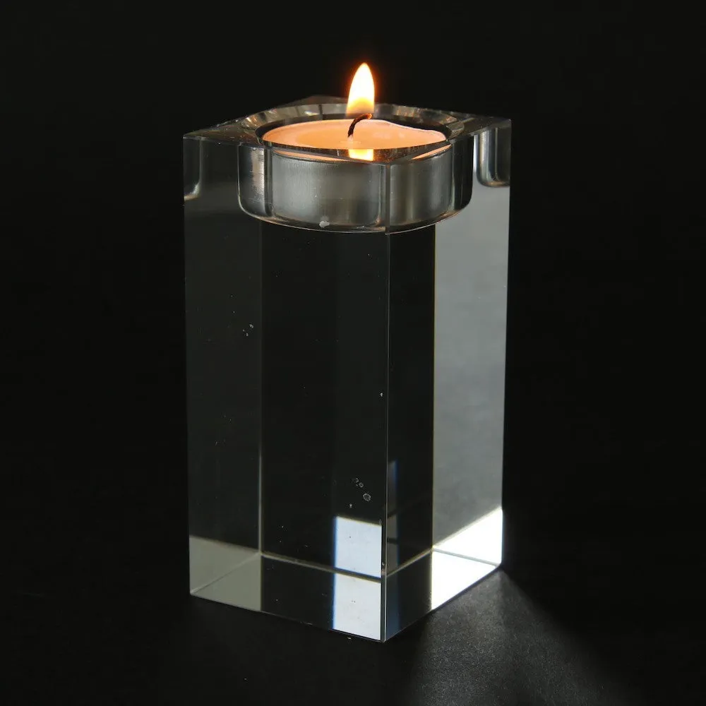 Cubik Glass Candle Holders