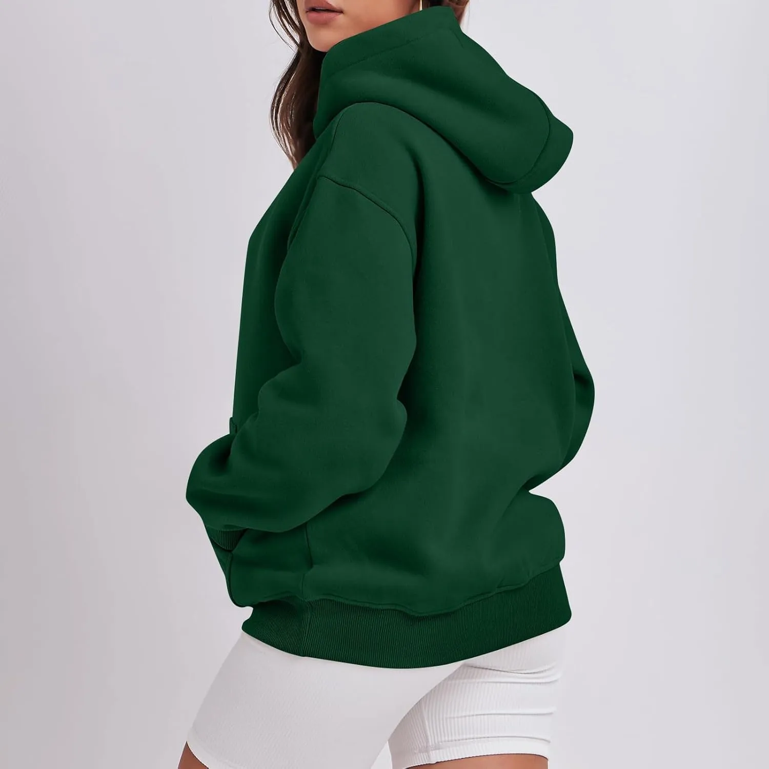 Fall Sweatshirts, Womens Oversized Sweatshirts Pullover Hoodies Fleece Sweaters Long Sleeve With Pockets Winter Fall