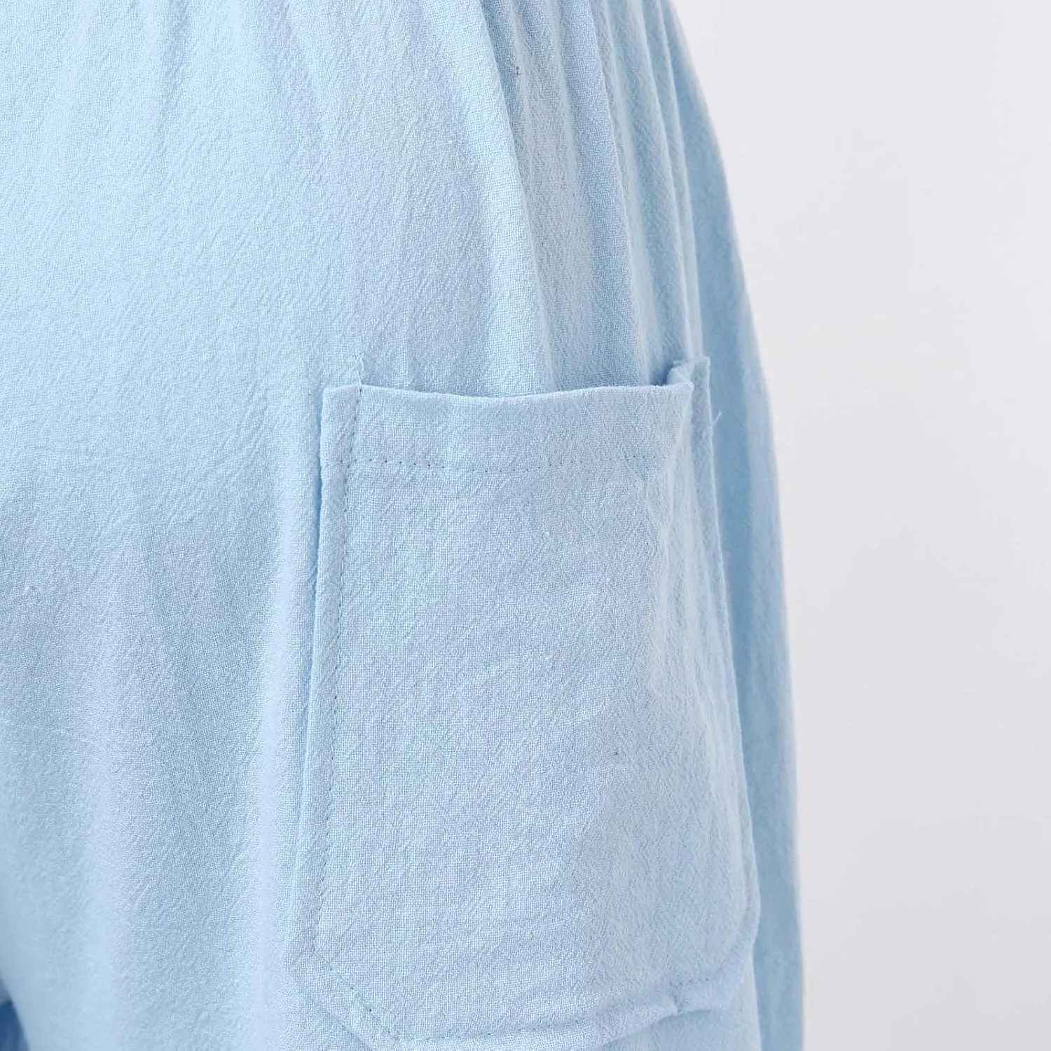 Flowy Pants for Men Mens Linen Trousers Casual Men's Slim-Fit Wrinkle- Flat-Front Chino Mens Fall Pants Lightweight