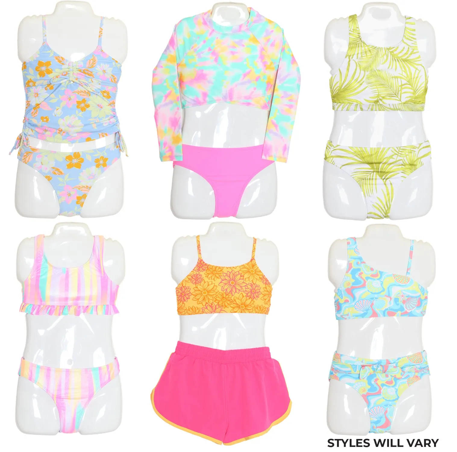 G-AB66-A - Wholesale Girl's "ALL ASSORTED" Swimwear Collection