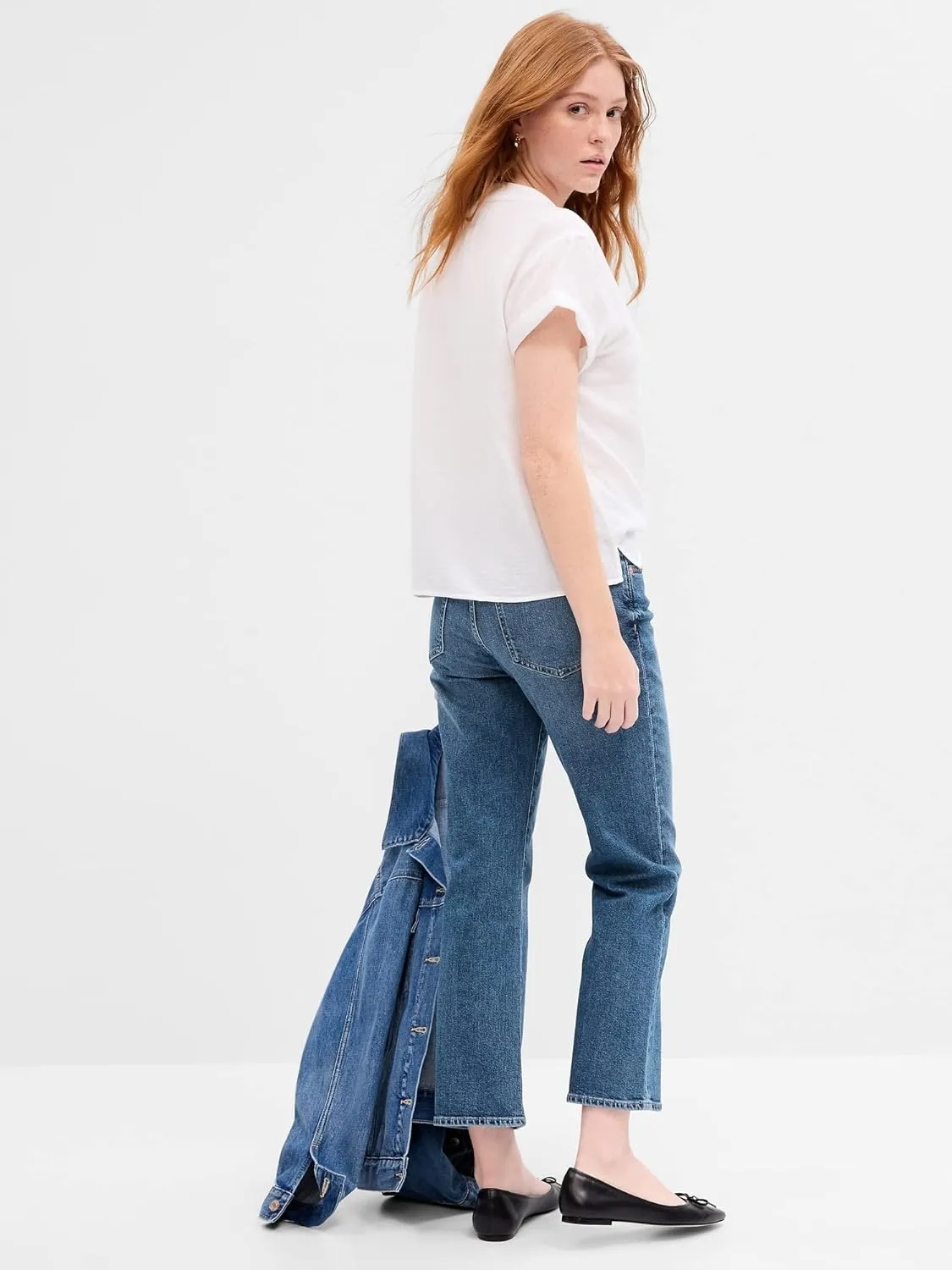 GAP Women's Kick Flare Jeans