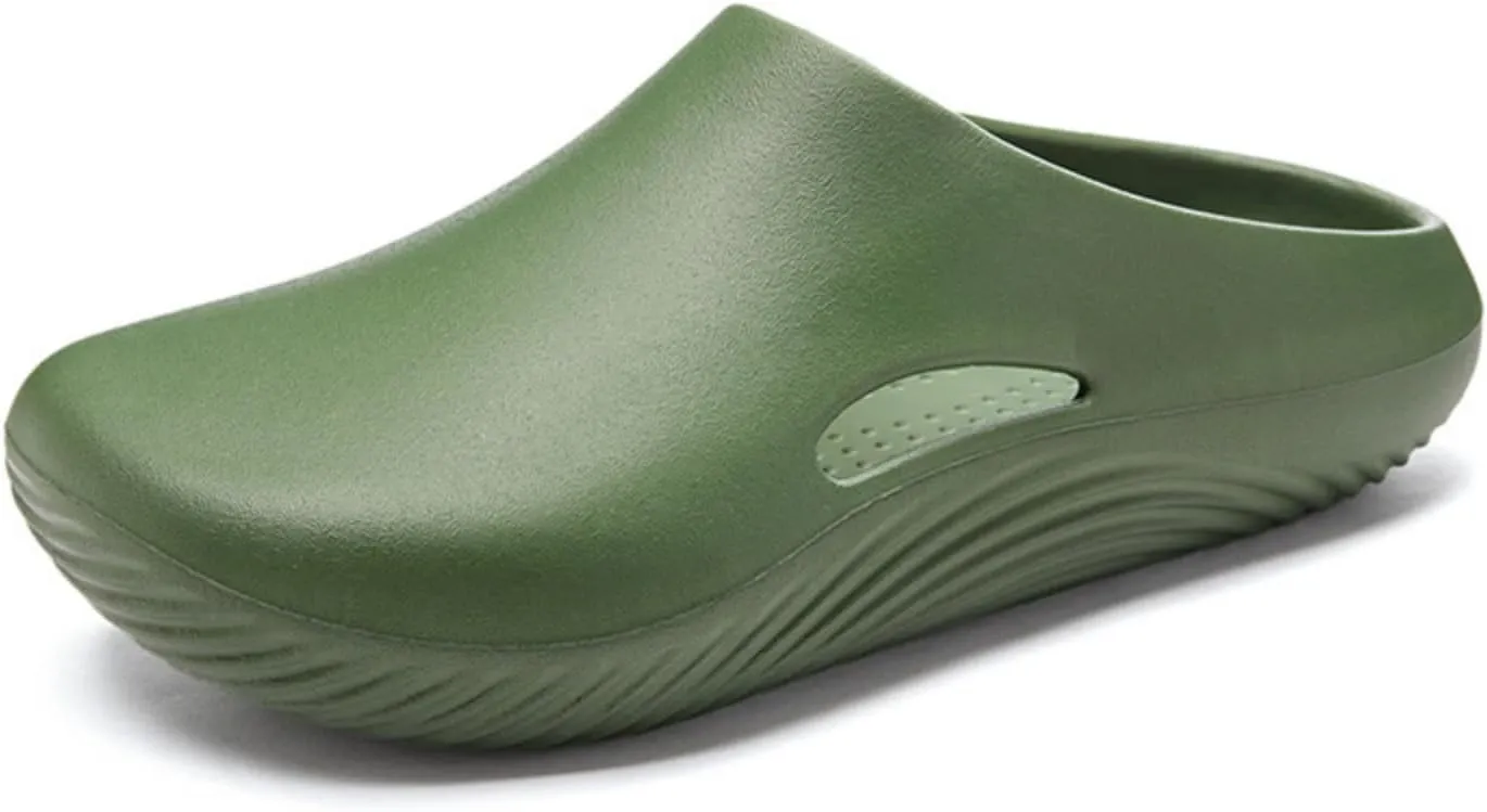 Garden Clogs for Women Men Lightweight Slip-on & Arch Support Nurse Sandals,Comfort Non-Slip & Waterproof Mules,Summer Outdoor Beach Soft Travel Shoes Classic Closed Toe Sandals Unisex