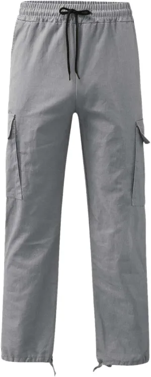 GIERIDUC Dress Pants for Men's Classic Fit Extra Long Skinny Khaki Pants Smart Jogging Bottoms Mens Slim Fit Business Pants