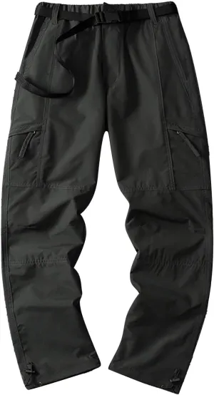 GIERIDUC Mens Athletic Sweatpants with Pockets Fashion Basic Mens Joggers Lightweight Drawstring Elastic Waist Track Pants