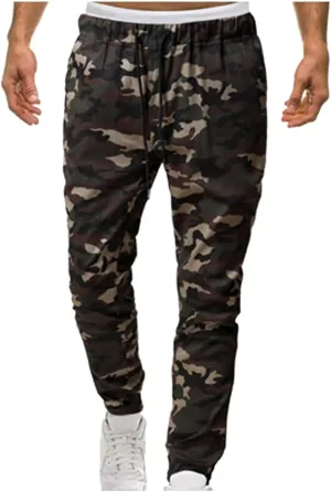 GIERIDUC Mens Cargo Pants Sweatpants Mens Lightweight Cotton Cargo Pants Waist Compression for Men High Waisted Scrub Pants