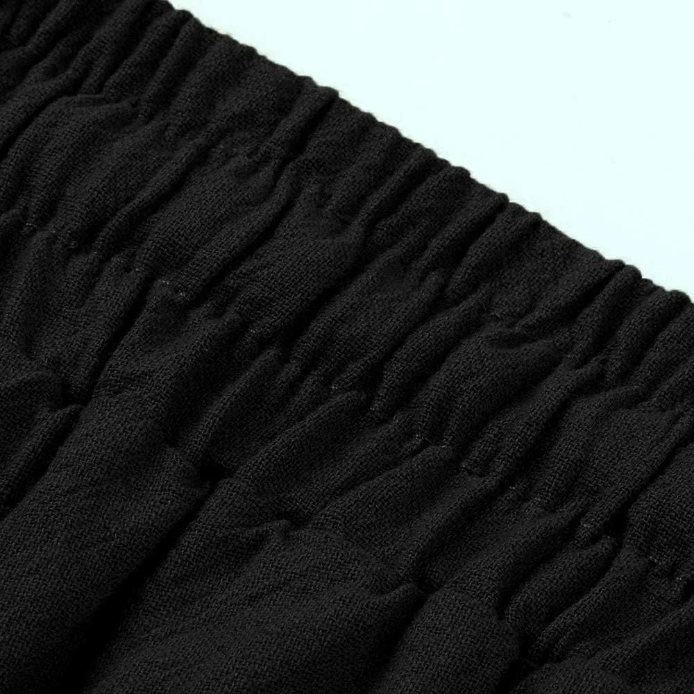 GIERIDUC Mens Fleece Sweatpants Winter Dress Pants for Men Slim Fit Black Mens Navy Blue Dress Pants Mens Workout Pants Tall