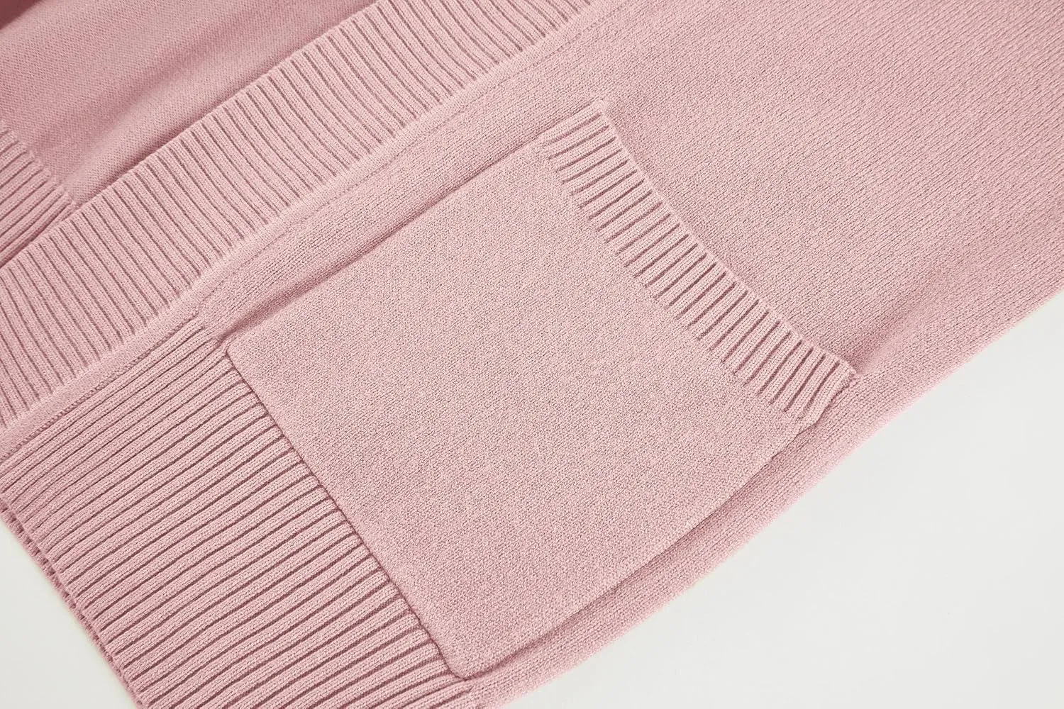 Girls Cardigan Knit Open Front Long Sleeve Sweaters Fall Casual Outwear with Pockets for 5-14 T Kids