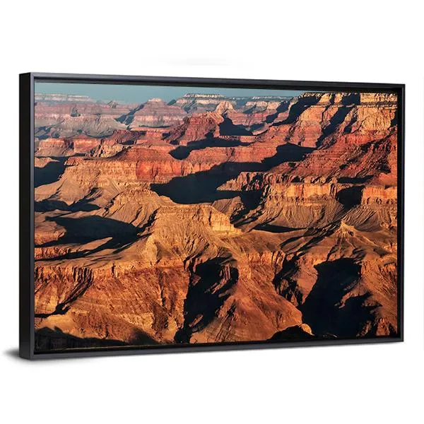 Grand Canyon At Sunrise Canvas Wall Art